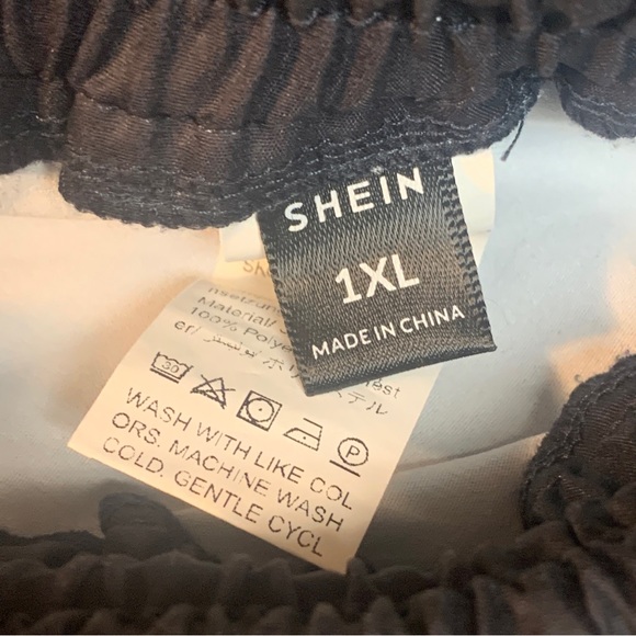 Men’s Shein XL Black Tiger Print Athletic Shorts - Picture 5 of 7